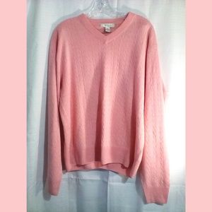 Turnbury Sweaters - Turnbury Sweater Pullover Sz M Pink Silk Cashmere Turnbury Sweaters - Turnbury Sweater Pullover Sz M Pink Silk Cashmere
